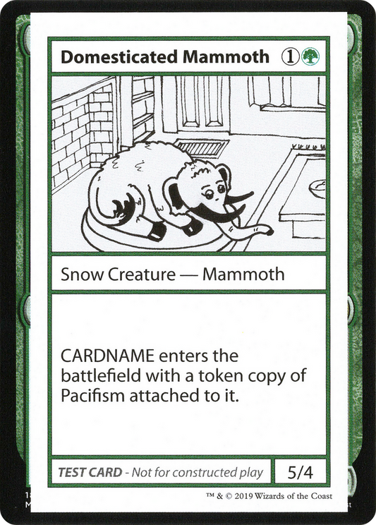 Domesticated Mammoth (No PW Symbol)