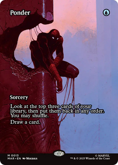 Ponder (0013) (Borderless) - Foil