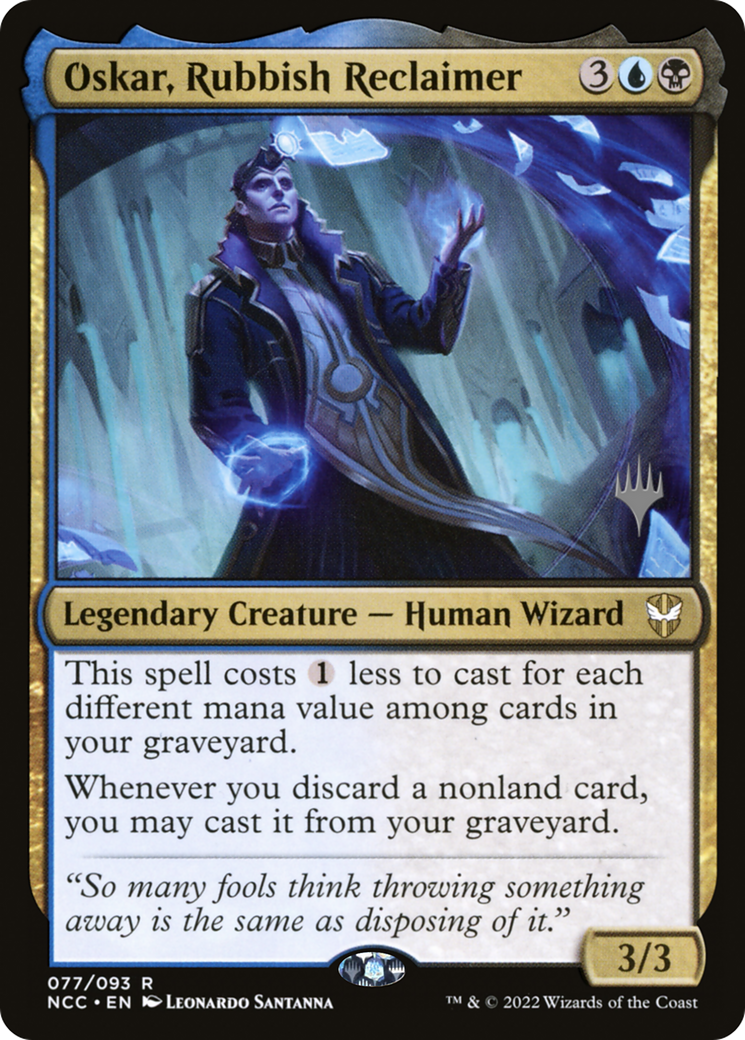 Oskar, Rubbish Reclaimer (077) (Promo Pack) - Foil