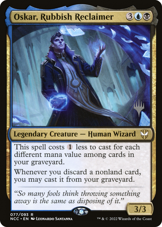 Oskar, Rubbish Reclaimer (077) (Promo Pack) - Foil