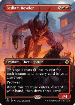 Bedlam Reveler (0312) (Borderless) - Foil