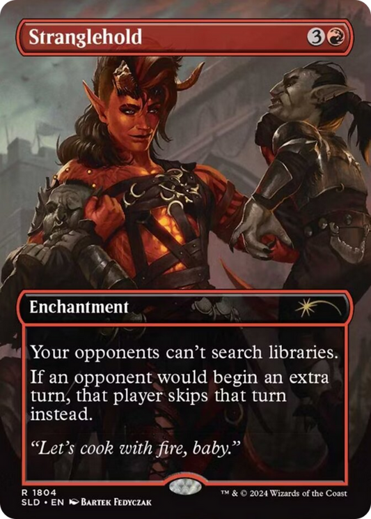 Stranglehold (1804) (Borderless) - Rainbow Foil