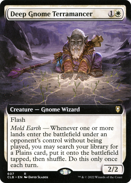 Deep Gnome Terramancer (607) (Extended Art)