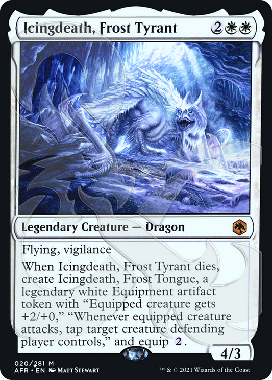 Icingdeath, Frost Tyrant (020) (Ampersand) - Foil