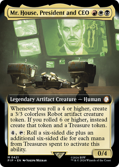 Mr. House, President and CEO (0421) (Extended Art) - Foil