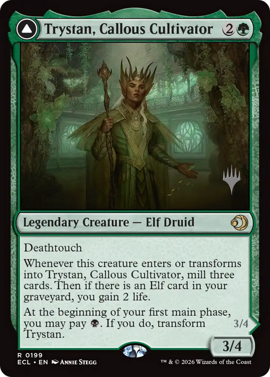 Trystan, Callous Cultivator // Trystan, Penitent Culler (0199) (Promo Pack) (PECL)