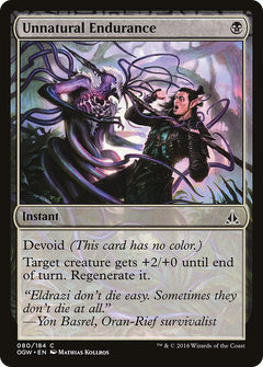 Unnatural Endurance - Foil