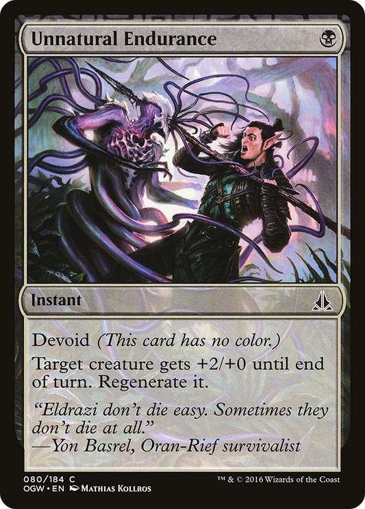 Unnatural Endurance - Foil