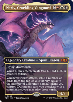 Neriv, Crackling Vanguard (0006) (Borderless) - Foil