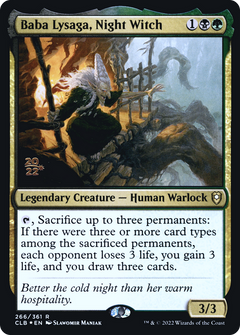 Baba Lysaga, Night Witch (266) (Prerelease) - Foil