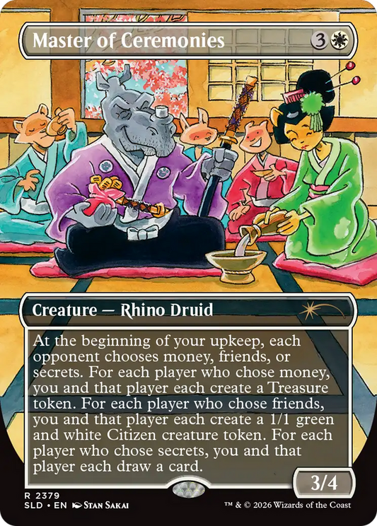 Master of Ceremonies (2379) (Borderless) (SLD)