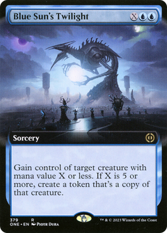 Blue Sun's Twilight (379) (Extended Art) - Foil