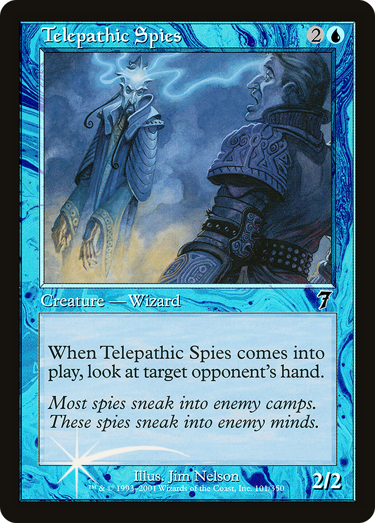 Telepathic Spies - Foil