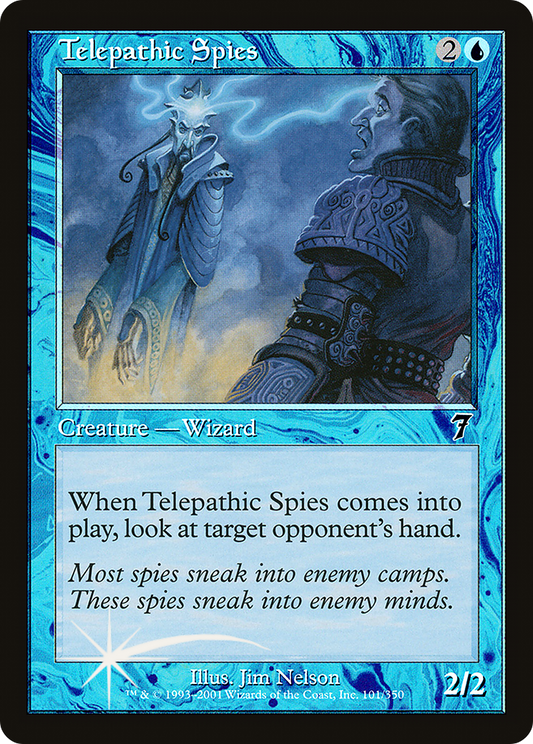 Telepathic Spies - Foil