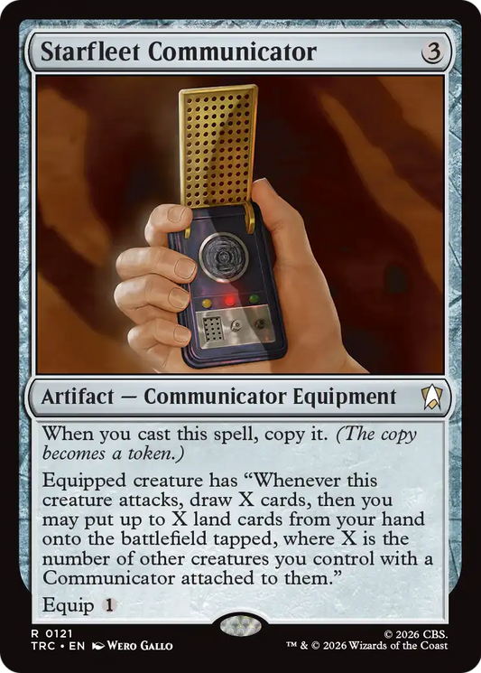 Starfleet Communicator (TRC) - Foil