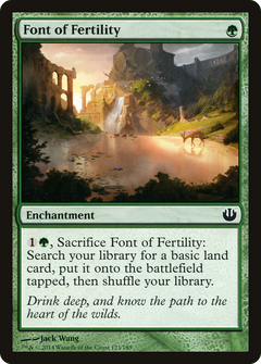 Font of Fertility - Foil