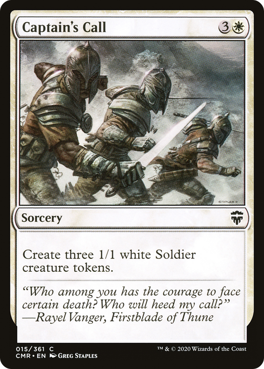 Captain's Call - Foil