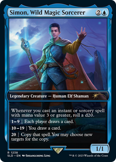 Simon, Wild Magic Sorcerer (1238) - Foil