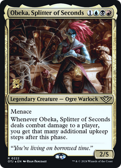 Obeka, Splitter of Seconds (0222) (Prerelease) - Foil