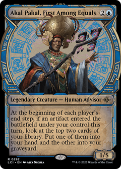 Akal Pakal, First Among Equals (0292) (Showcase) - Foil