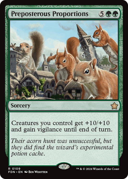 Preposterous Proportions - Foil