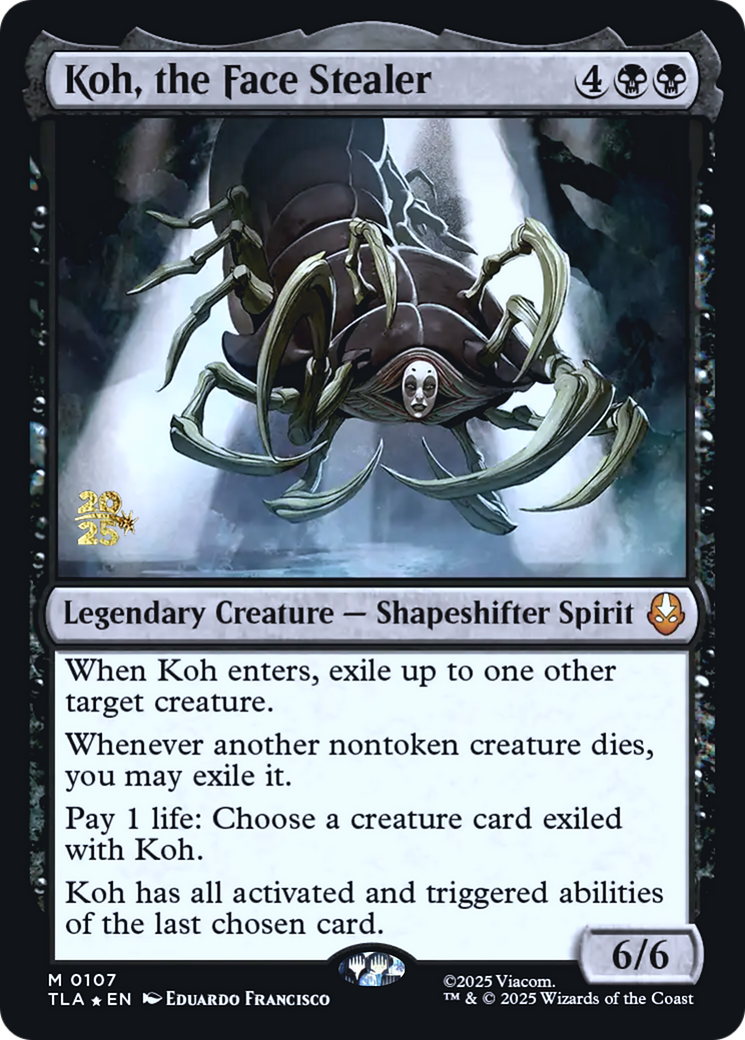 Koh, the Face Stealer (0107) (Prerelease) (PTLA) - Foil