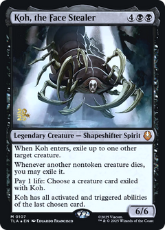 Koh, the Face Stealer (0107) (Prerelease) (PTLA) - Foil