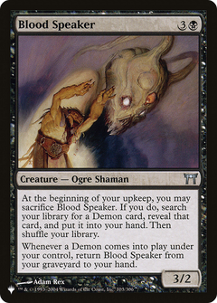 Blood Speaker