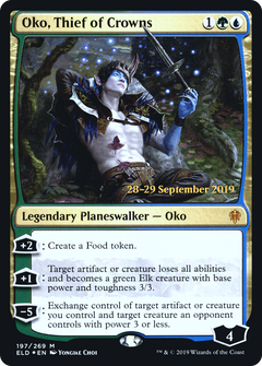 Oko, Thief of Crowns (197) (Prerelease) - Foil