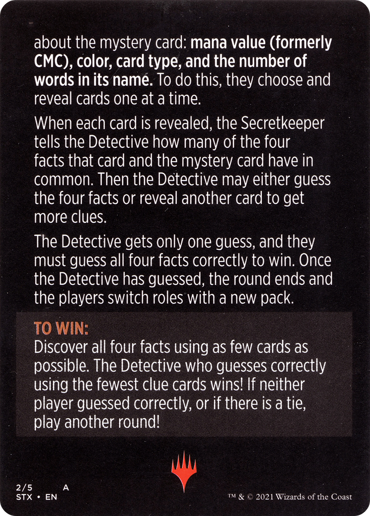 Magic Minigame: Booster Sleuth (MSTX)