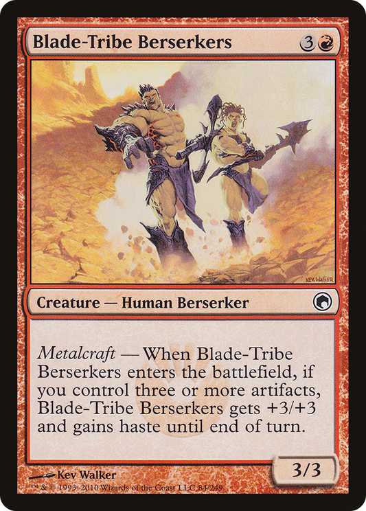 Blade-Tribe Berserkers - Foil