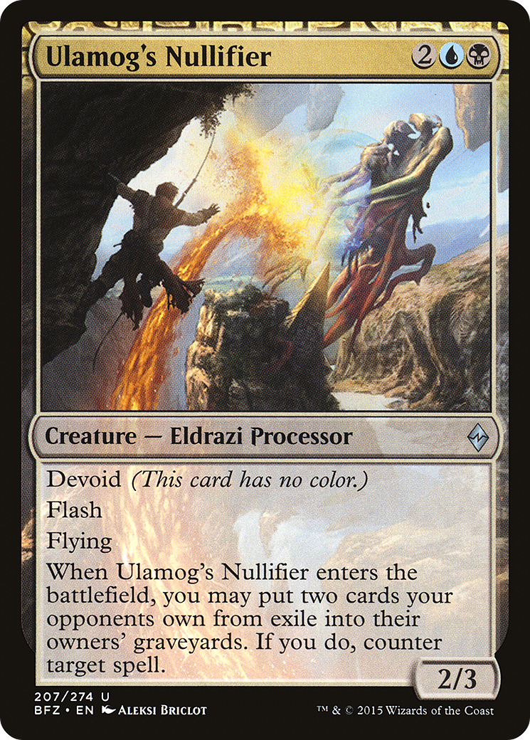 Ulamog's Nullifier - Foil