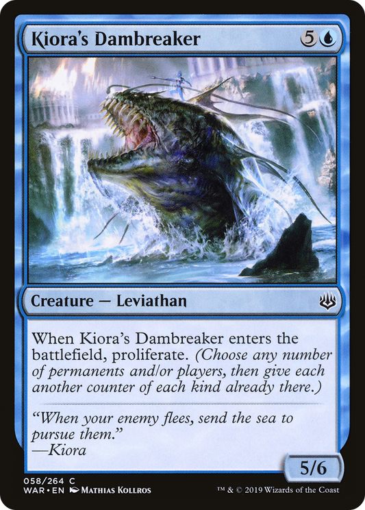 Kiora's Dambreaker - Foil