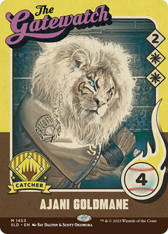 Ajani Goldmane (1453) (Reversible) (Showcase) (SLD)