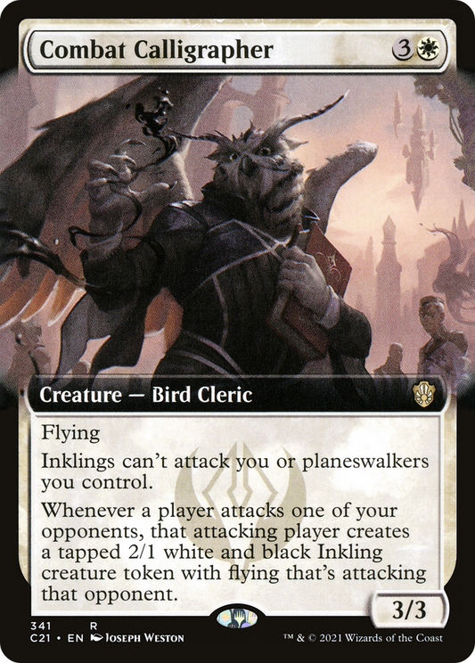 Combat Calligrapher (341) (Extended Art)