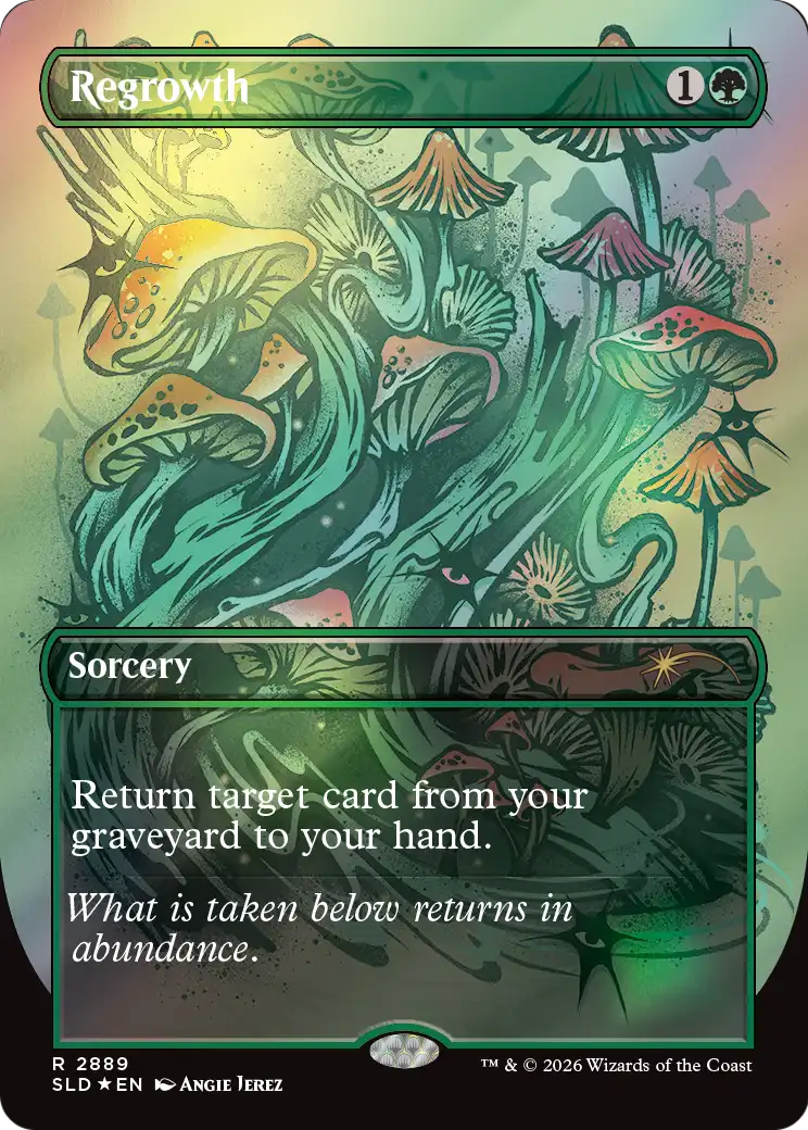 Regrowth (2889) (Borderless) (SLD) - Foil