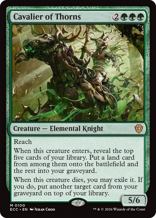Cavalier of Thorns (0100) (ECC)