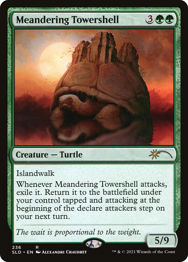 Meandering Towershell (236) - Foil