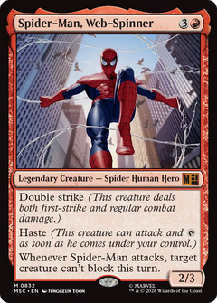 Spider-Man, Web-Spinner (MSC) - Foil