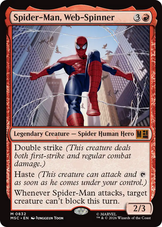 Spider-Man, Web-Spinner (MSC) - Foil
