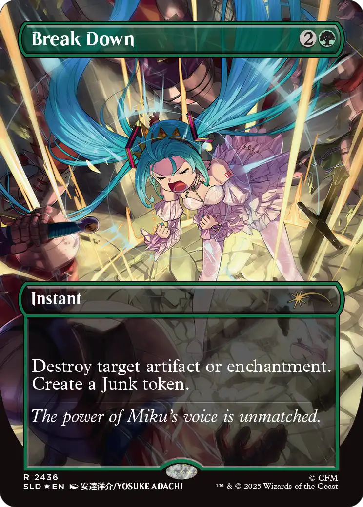 Break Down (2436) (Borderless) (SLD) - Foil