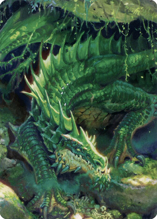 Adult Green Dragon (01/81) Art Card