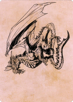 Ancient Silver Dragon (47/81) Art Card