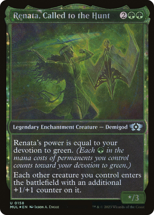 Renata, Called to the Hunt (0158) (Showcase) - Halo Foil