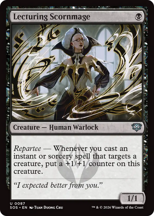 Lecturing Scornmage (SOS) - Foil