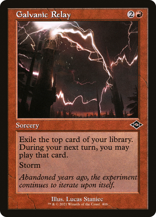 Galvanic Relay (406) (Retro Frame)