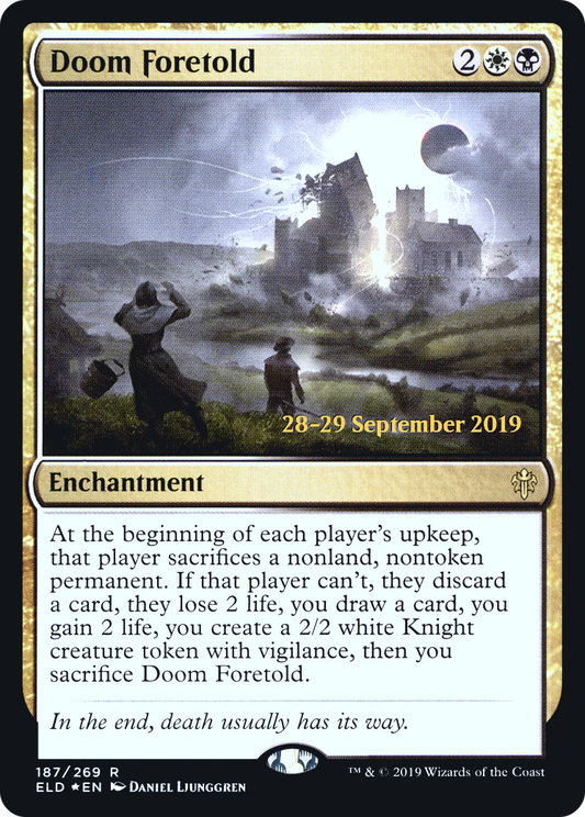 Doom Foretold (187) (Prerelease) - Foil