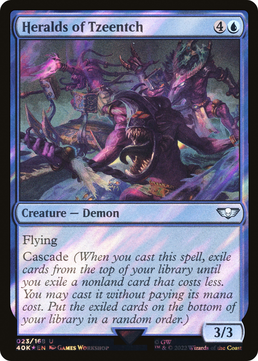 Heralds of Tzeentch - Surge Foil
