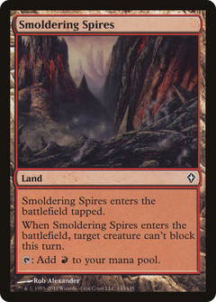 Smoldering Spires - Foil