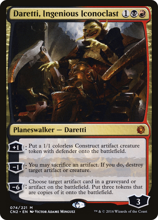 Daretti, Ingenious Iconoclast - Foil